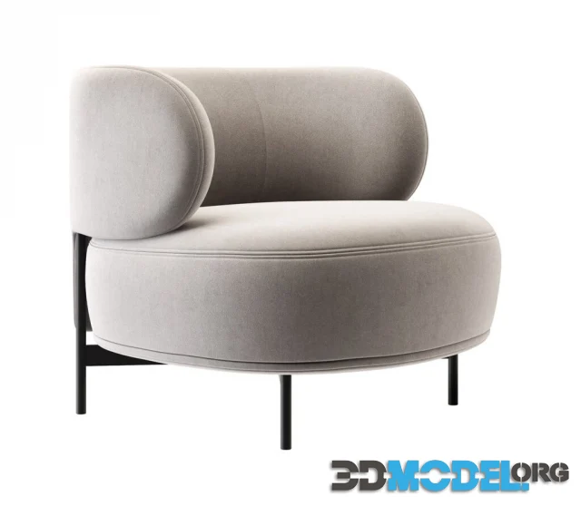 Akiko Lounge Chair by Gallotti&Radice