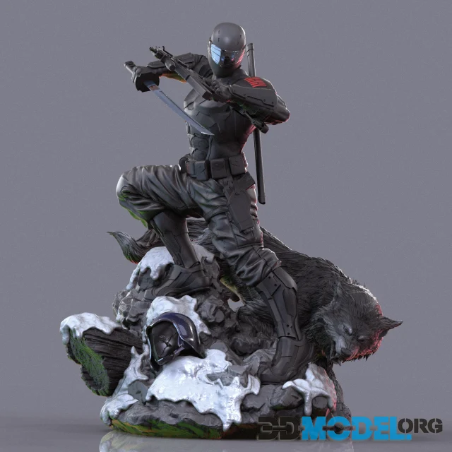 Snake Eyes and Timber (3D-Printing)