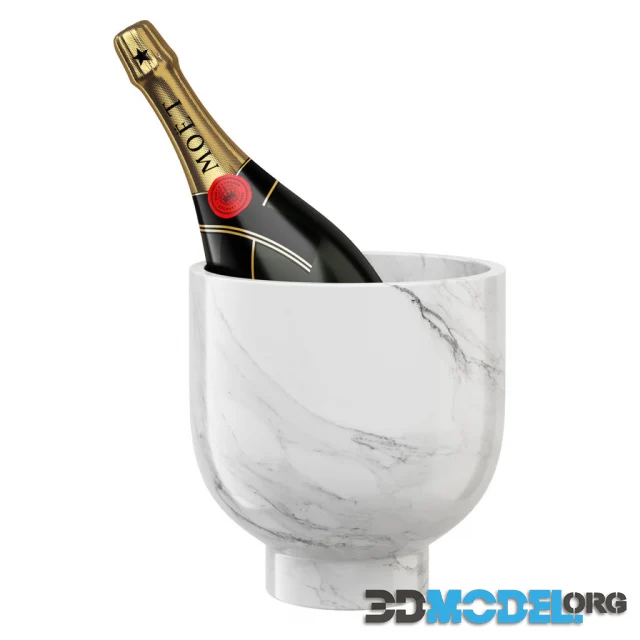 Alza Marble Champagne Cooler by Ferm Living