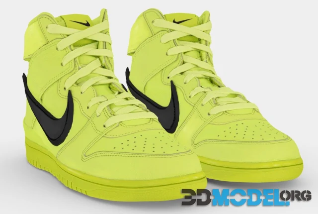 Ambush X Nike Dunk High Flash Lime (PBR)
