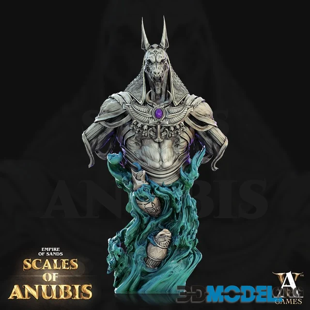 Anubis – Bust (3D-Printing)