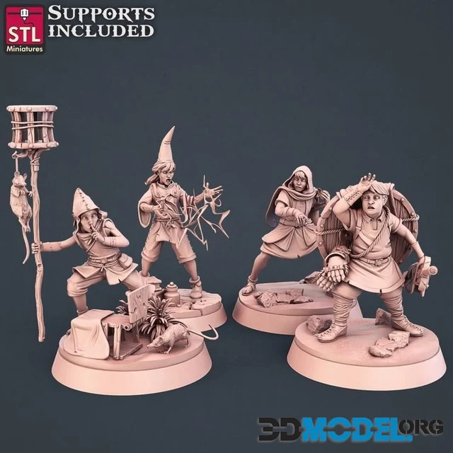 Apprentices set (3D-Printing)