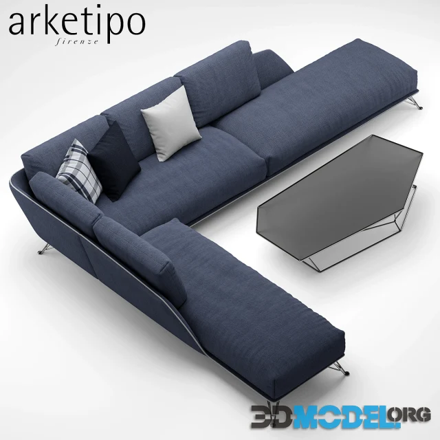Arketipo Morrison corner sofa