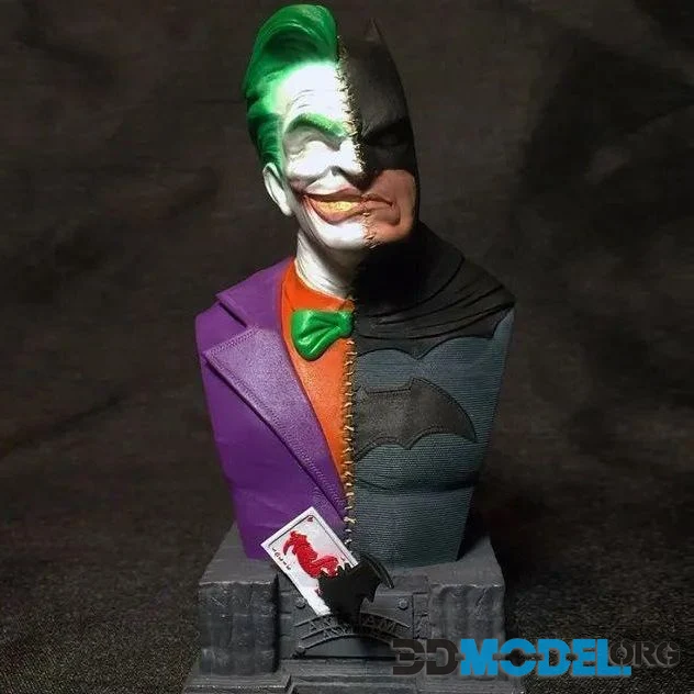 Batman vs Joker Bust (3D-Printing)