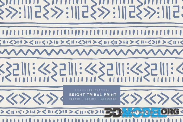 Bright Tribal Print