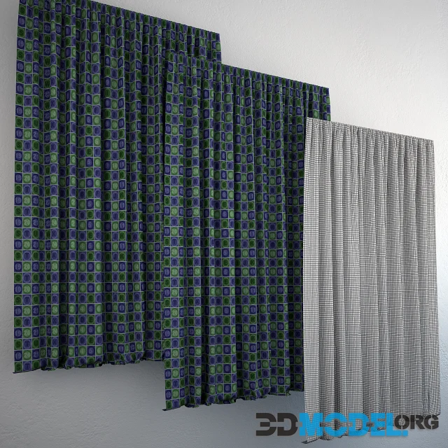 Curtain set (3 color)