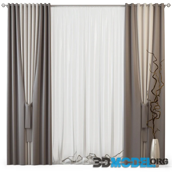 Curtains_m20 with cornice