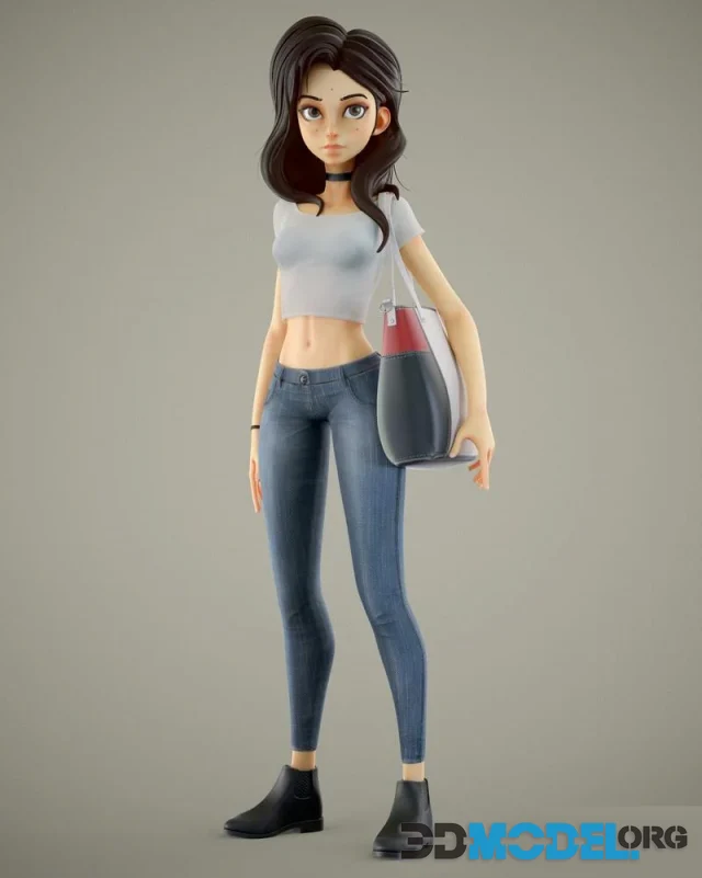 Cute Girl (PBR)