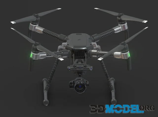 DJI Matrice 200 Drone (PBR)