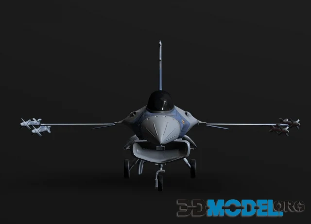 F16 Jet (PBR)