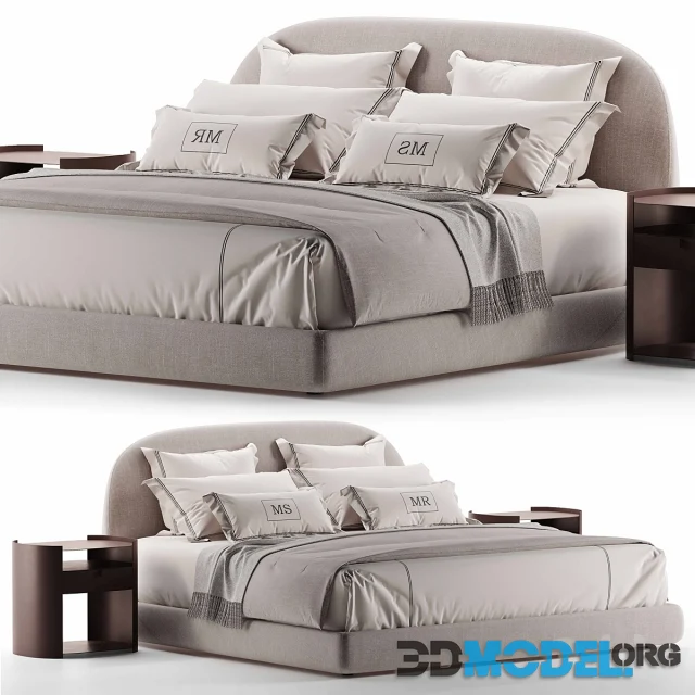 Flou Taormina modern bed