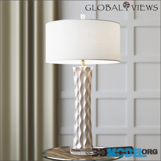 Global Views Ribbon Table Lamp