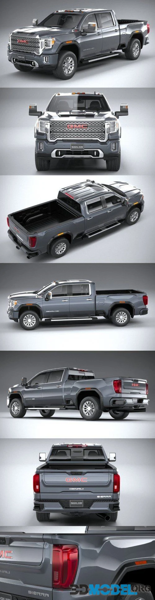 GMC Sierra HD Denali 2020 (PBR)