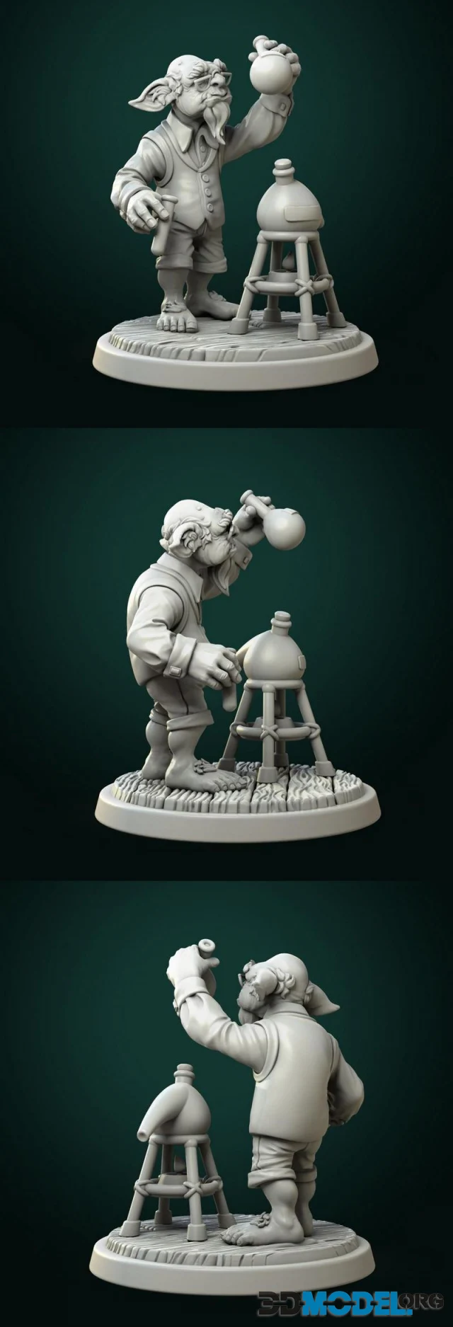 Goblin Alchemist (3D-printing)