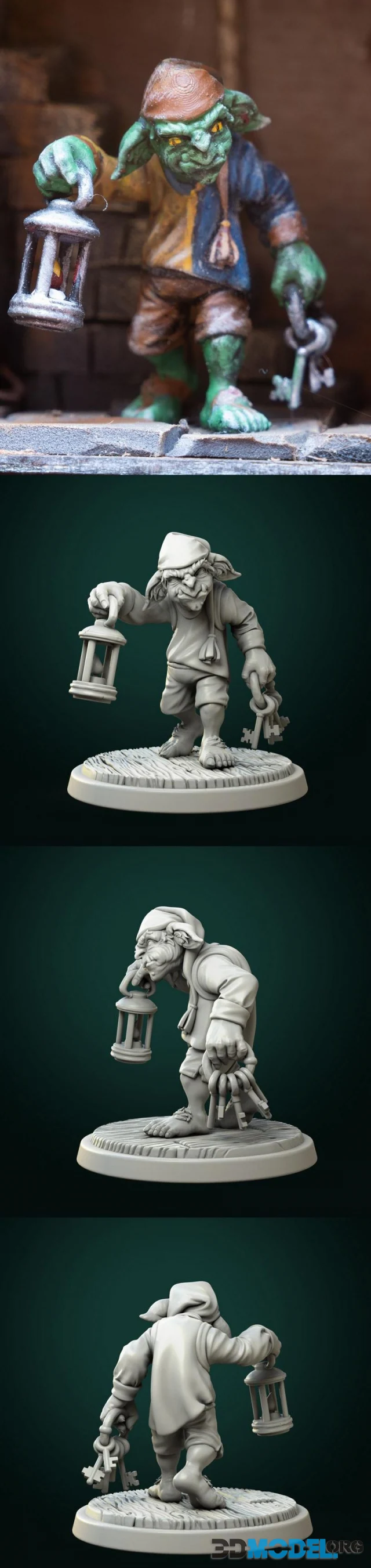Goblin Custodian (3D-printing)