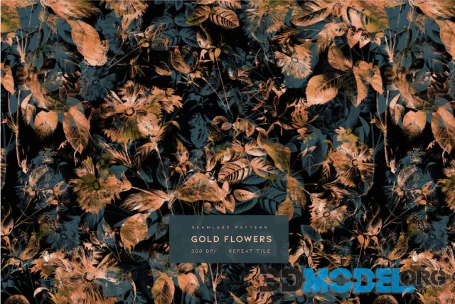 Gold Flowers