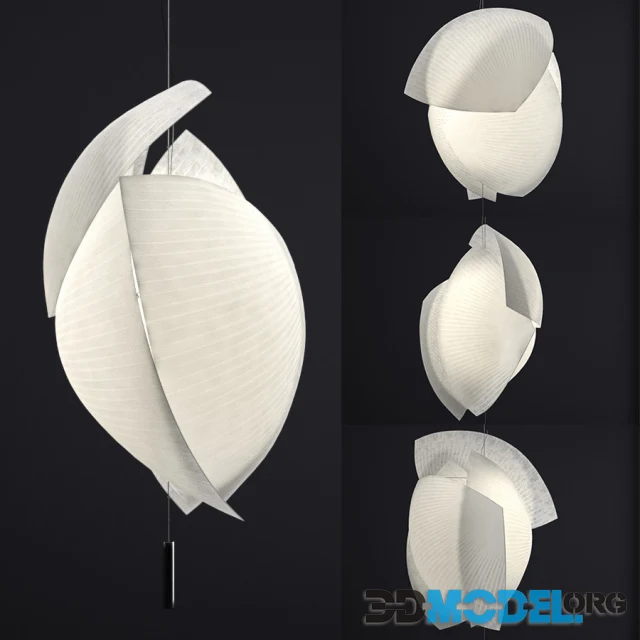 Grok Voiles Paper Pendant Lamp (Japanese style)