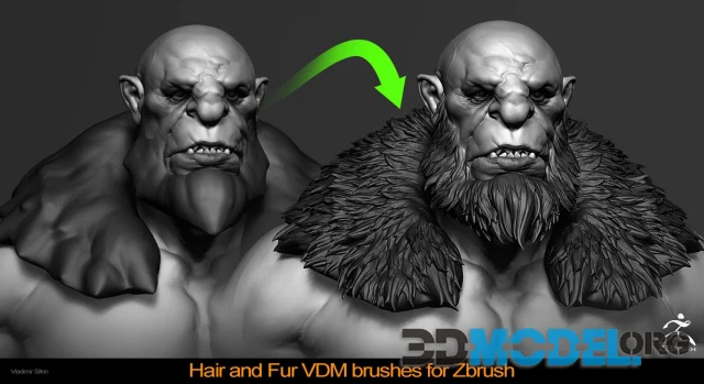 Hair and Fur VDM Brushes