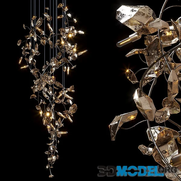 Interflow Vargov Design & Boca Do Lobo chandelier