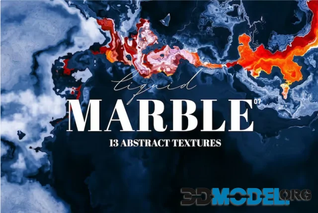 Liquid Marble Textures 07