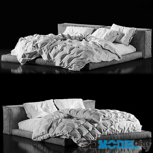 Neowall bed by Living Divani
