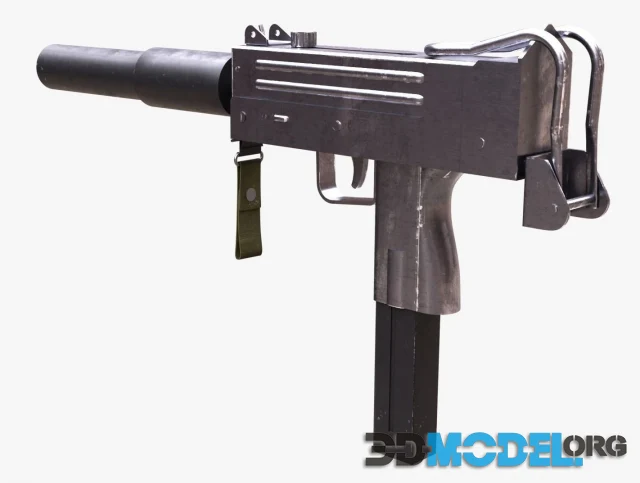 MAC 10 Submachine gun (PBR)