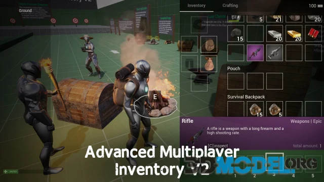 Multiplayer Inventory - Drag & Drop