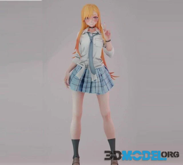 3D Model – My Dress-Up Darling – Marin Kitagawa