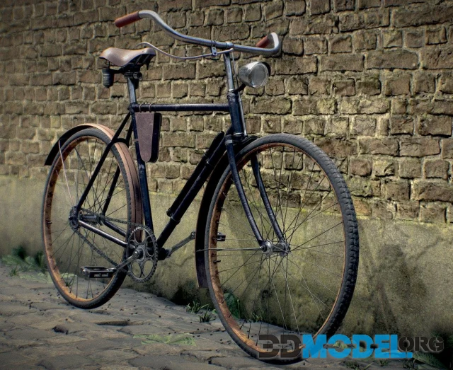Old bicycle (PBR)
