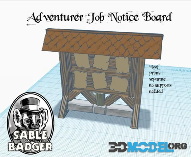 Sable Badger (3D printing)