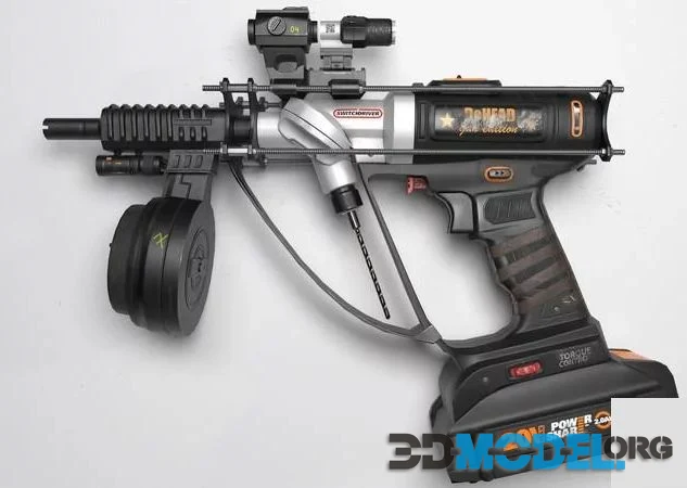 Screwdriver gun – Drill or Kill (PBR)