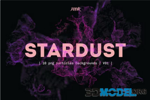 Stardust - Transparent Particles Backgrounds - V01
