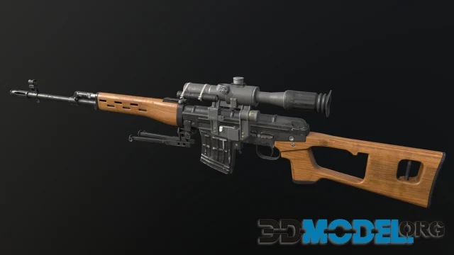 SVD Dragunov (PBR)