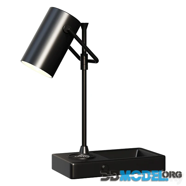 Table Lamp Catchall Wireless with USB