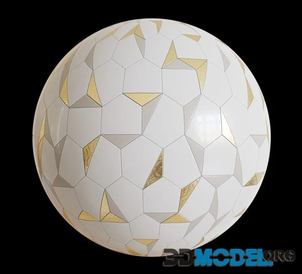 Tiles Hexagons 002 4K