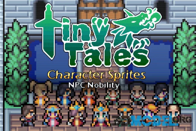 Tiny Tales: Human NPC Nobility Sprite Pack
