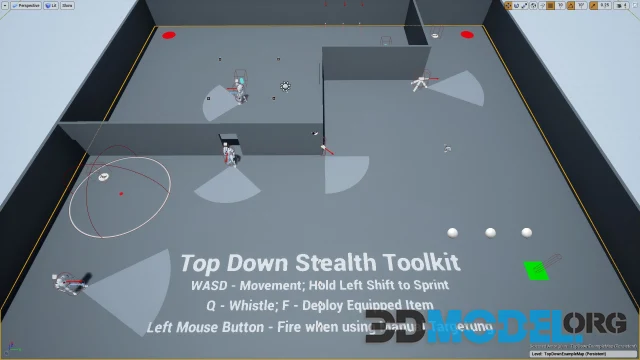 Top Down Stealth Toolkit