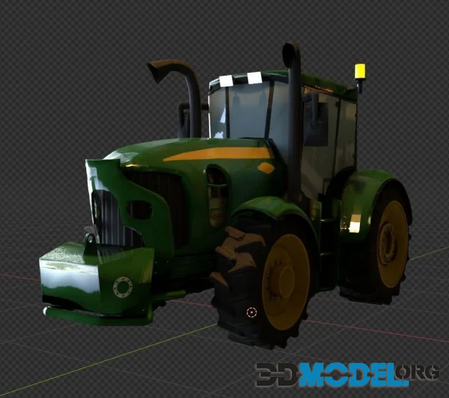 Tractor Toy (PBR)