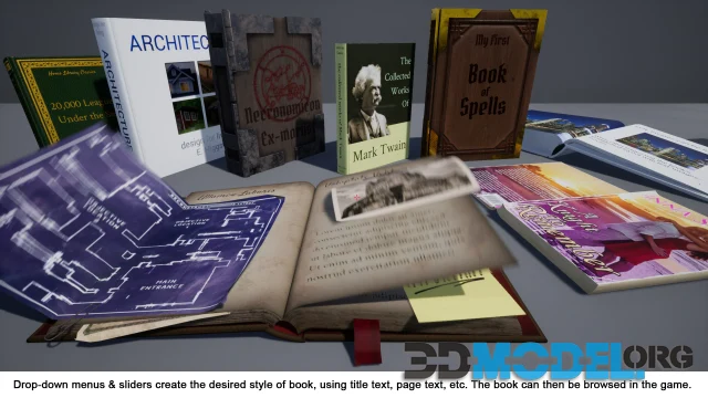 Ultra-Custom Animated Books with Localized Text and Journal/Scrapbook System