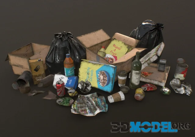 Urban Trash Garbage Bags (PBR)