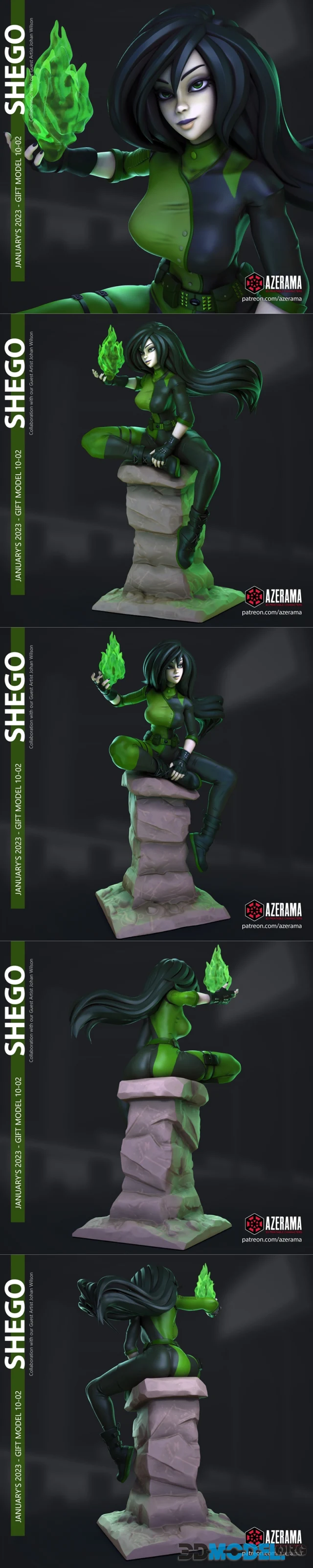 Shego - Azerama – Printable