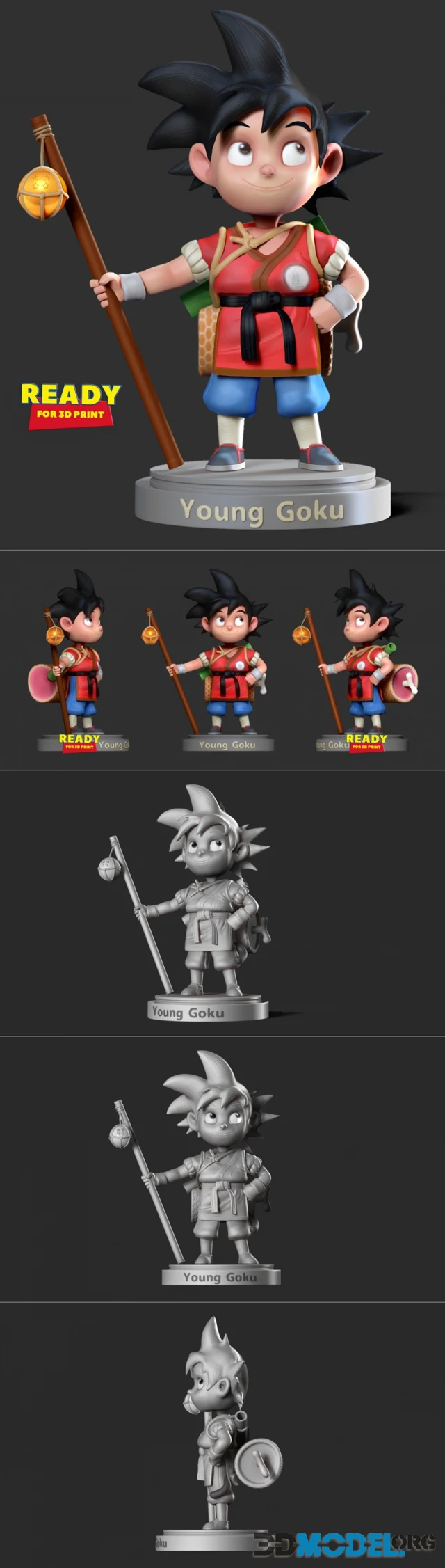 Young Goku – Printable