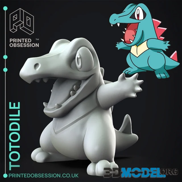 Totodile – Printable