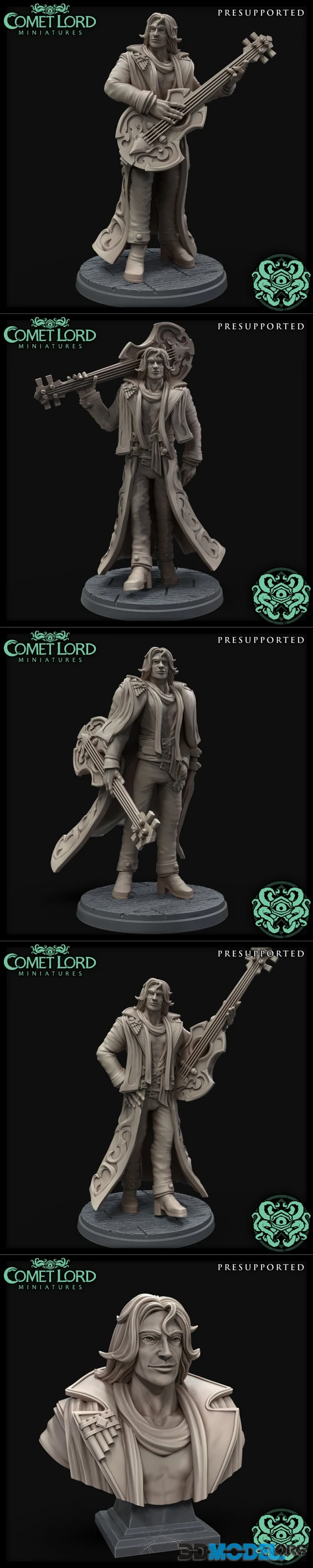 Adrian, The Itherian Bard – Printable