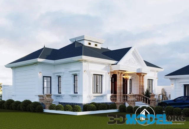 3D Exteriors House Scene by Do Van Thinh