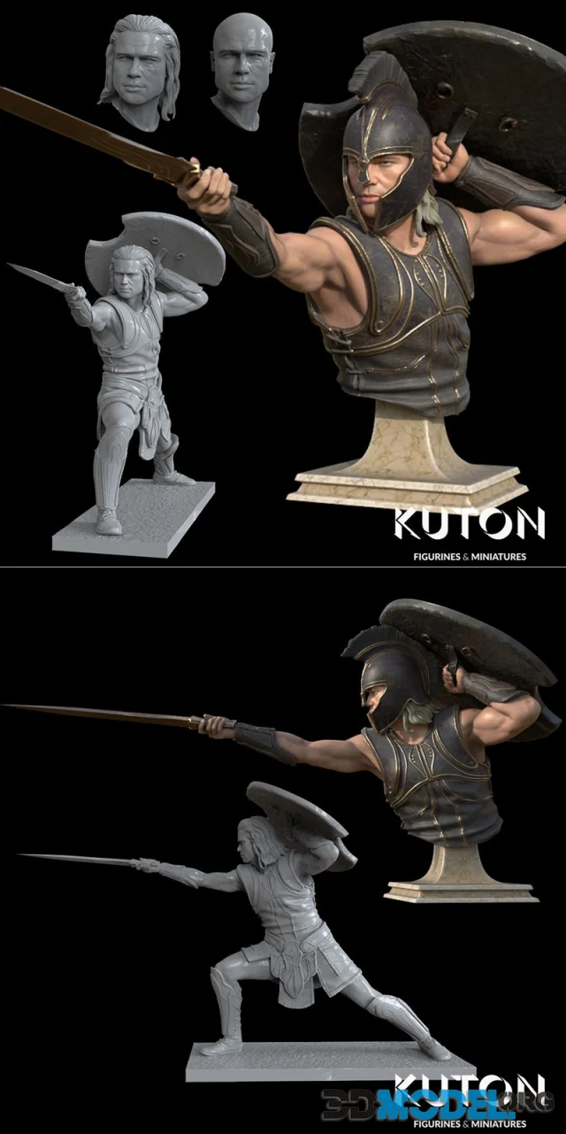 Achilles - Kuton Sculpts – Printable