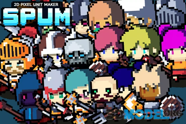 2D Pixel Unit Maker - SPUM