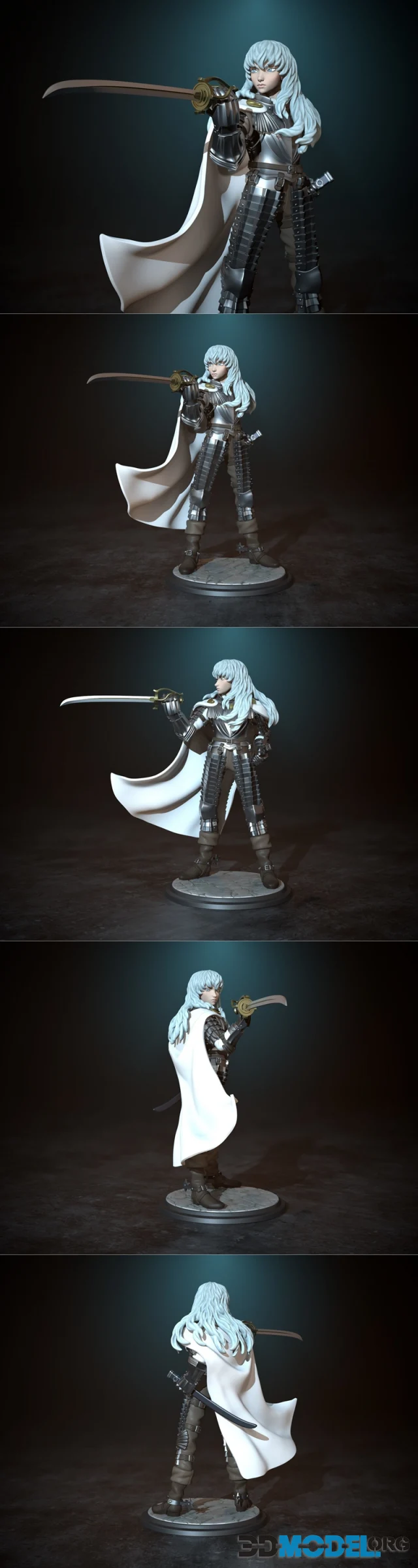 Griffith from Berserk – Printable