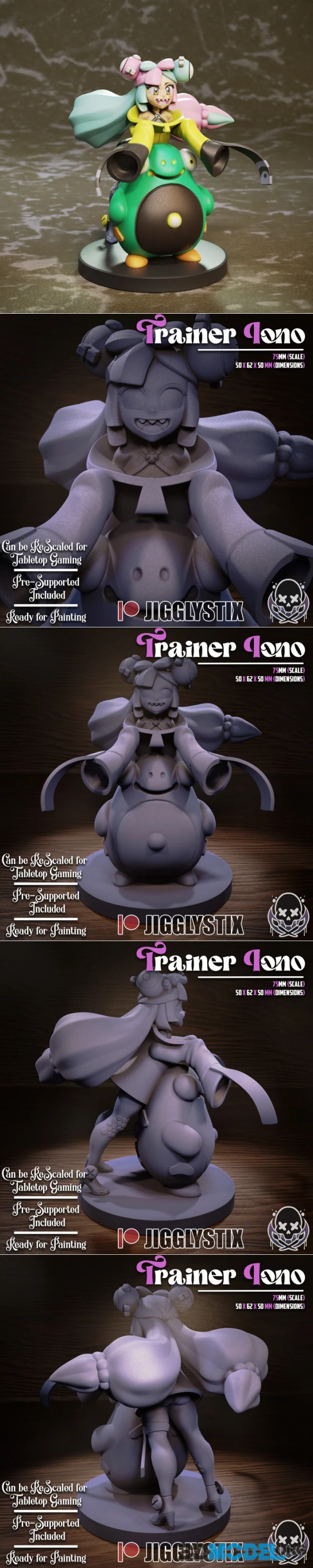 Trainer Iono - Jigglystix – Printable