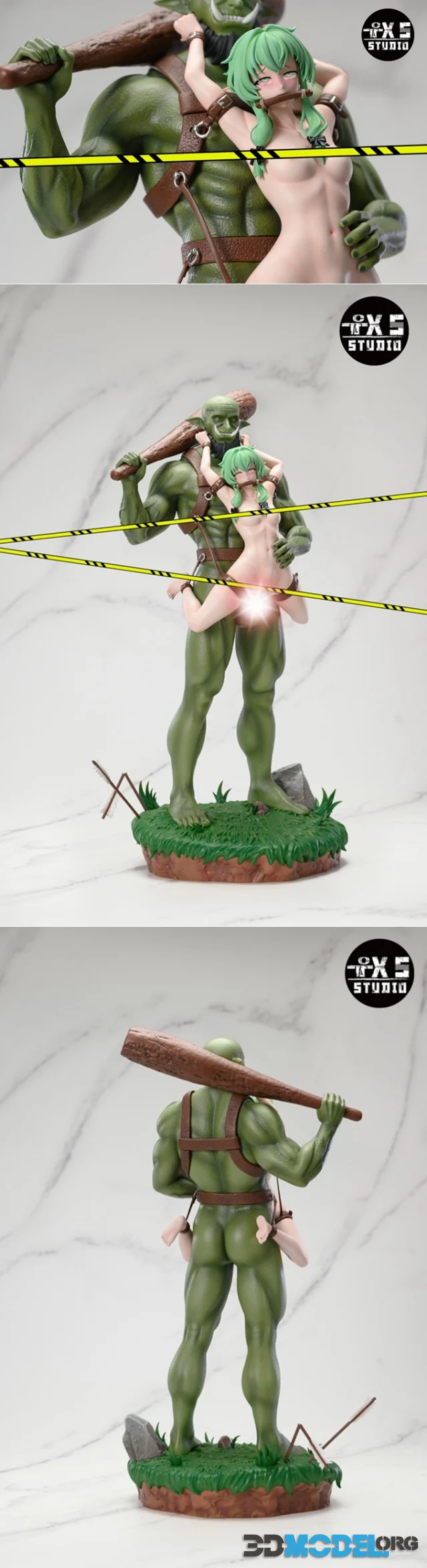 T.X.S Studio - General Goblin and his Elf Amour – Printable